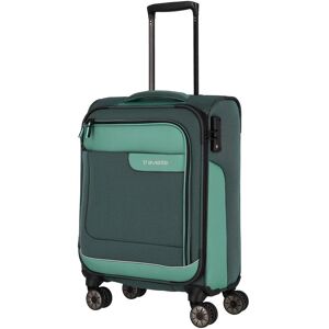 Kufor do lietadla 55x40x20 Travelite Viia 4w S Green Kufor do lietadla 55x40x20 Travelite Viia 4w S Green
