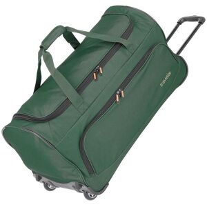 Cestovná taška na kolieskach Travelite Basics Fresh Wheeled Duffle Dark green Cestovná taška na kolieskach Travelite Basics Fresh Wheeled Duffle Dark green