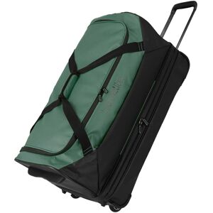 Cestovná taška na kolieskach Travelite Basics Wheeled Duffle exp. Black/green Cestovná taška na kolieskach Travelite Basics Wheeled Duffle exp. Black/green