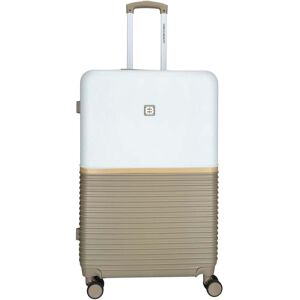 Veľký cestovný kufor Enrico Benetti Princetown L Taupe/Ivory Veľký cestovný kufor Enrico Benetti Princetown L Taupe/Ivory