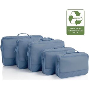 Cestovne organizery Heys Ecotex Packing Cube 5 Pc Set Blue Ocean Cestovne organizery Heys Ecotex Packing Cube 5 Pc Set Blue Ocean