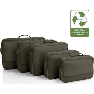 Cestovne organizery Heys Ecotex Packing Cube 5 Pc Set Green Moss Cestovne organizery Heys Ecotex Packing Cube 5 Pc Set Green Moss
