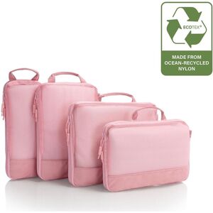 Cestovne organizery Heys Ecotex Compression Packing Cube 4 Pc Set Pink Sand Cestovne organizery Heys Ecotex Compression Packing Cube 4 Pc Set Pink Sand