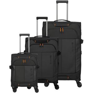Sada cestovných kufrov Travelite Briize S,M,L Black Sada cestovných kufrov Travelite Briize S,M,L Black