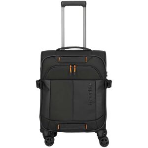 Malý textilný kufor Travelite Briize S Black Malý textilný kufor Travelite Briize S Black