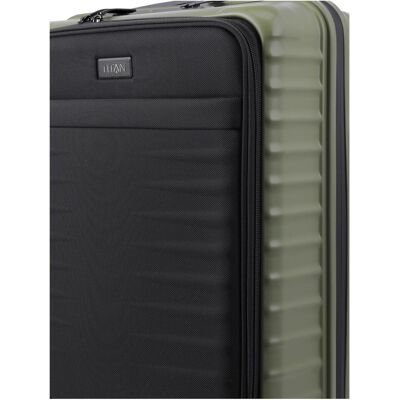 Palubný kufor na notebook Titan Upgrade S23 Front pocket Forest green Palubný kufor na notebook Titan Upgrade S23 Front pocket Forest green