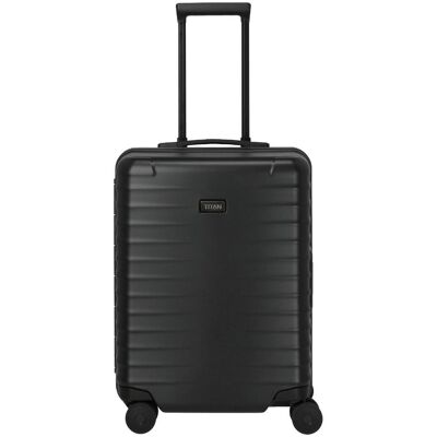Malý škrupinový kufor Titan Overseas S23 Nightshade black Malý škrupinový kufor Titan Overseas S23 Nightshade black