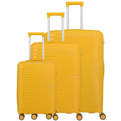 Sada cestovných kufrov Travelite Pacific S,M,L Yellow Sada cestovných kufrov Travelite Pacific S,M,L Yellow