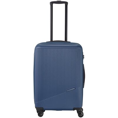 Stredný škrupinový kufor na kolieskach Travelite Bali M Blue Stredný škrupinový kufor na kolieskach Travelite Bali M Blue