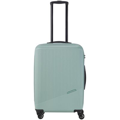 Stredný škrupinový kufor na kolieskach Travelite Bali M Mint Stredný škrupinový kufor na kolieskach Travelite Bali M Mint