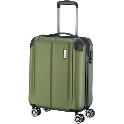 Kufor do lietadla 55x40x20 Travelite City 4w S Green Kufor do lietadla 55x40x20 Travelite City 4w S Green