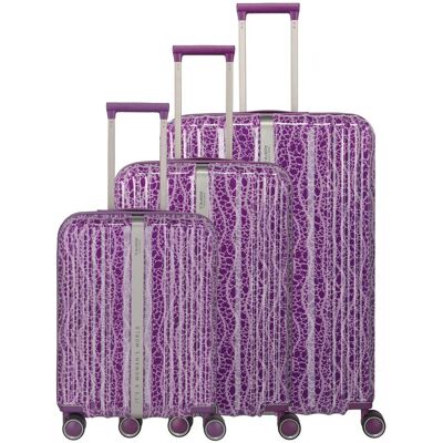 Sada cestovných kufrov Travelite Lascana Edition S,M,L Plum Sada cestovných kufrov Travelite Lascana Edition S,M,L Plum
