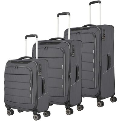 Sada cestovných kufrov Travelite Skaii 4w S,M,L Anthracite Sada cestovných kufrov Travelite Skaii 4w S,M,L Anthracite