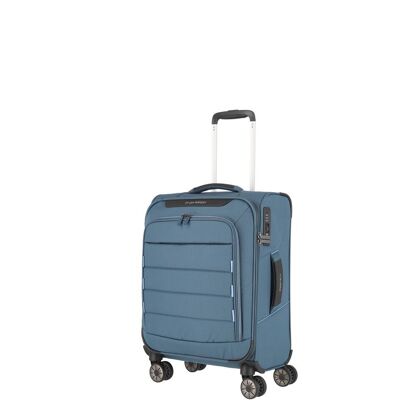 Kufor do lietadla 55x40x20 Travelite Skaii 4w S Blue Kufor do lietadla 55x40x20 Travelite Skaii 4w S Blue