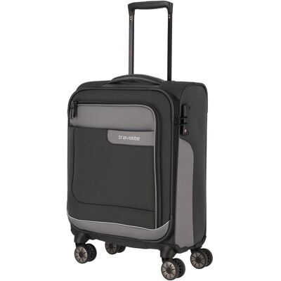 Kufor do lietadla 55x40x20 Travelite Viia 4w S Anthracite Kufor do lietadla 55x40x20 Travelite Viia 4w S Anthracite