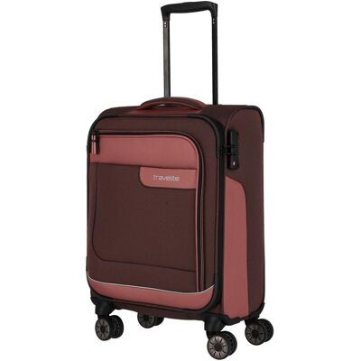 Kufor do lietadla 55x40x20 Travelite Viia 4w S Rose Kufor do lietadla 55x40x20 Travelite Viia 4w S Rose