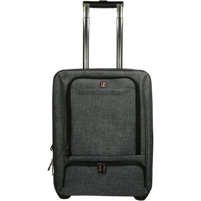 Kabínový kufor Enrico Benetti Frankfurt Notebook Trolley 40 l Grey Kabínový kufor Enrico Benetti Frankfurt Notebook Trolley 40 l Grey