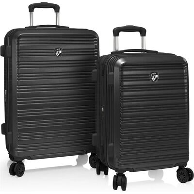 Sada cestovných kufrov Heys AeroLite S,M Black Sada cestovných kufrov Heys AeroLite S,M Black