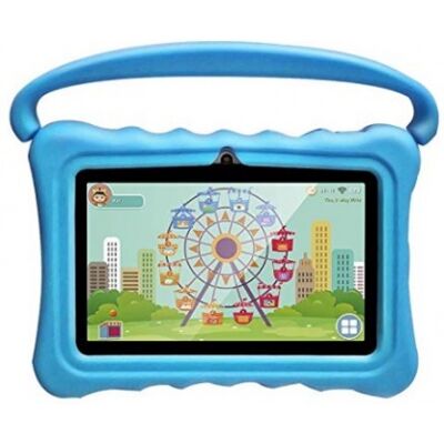 Goodgoods Tablet detský 7" od 3 rokov s ochranným puzdrom 2G/32GB Android modrý Goodgoods Tablet detský 7" od 3 rokov s ochranným puzdrom 2G/32GB Android modrý