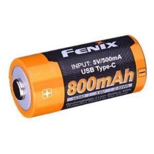 Dobíjacia FENIX USB-C batéria 16340 / ARB-L 16 800mAh Dobíjacia FENIX USB-C batéria 16340 / ARB-L 16 800mAh