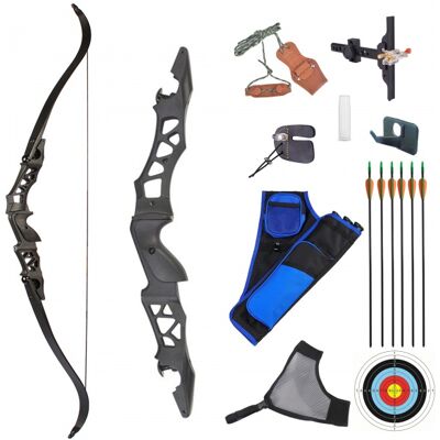 Jinx Skladací reflexný lúk 30 lbs Eagle Black 60" s bohatým príslušenstvom Jinx Skladací reflexný lúk 30 lbs Eagle Black 60" s bohatým príslušenstvom