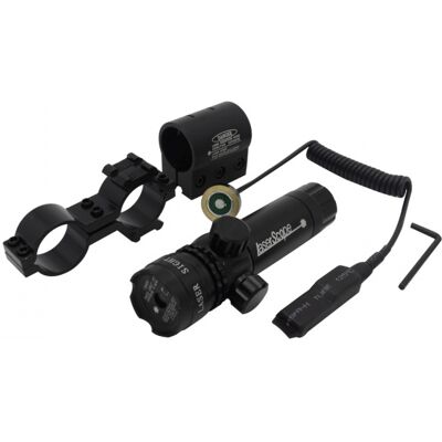 B-Optics Laserový zameriavač LaserSco Profi červený na 22mm sada montážou B-Optics Laserový zameriavač LaserSco Profi červený na 22mm sada montážou