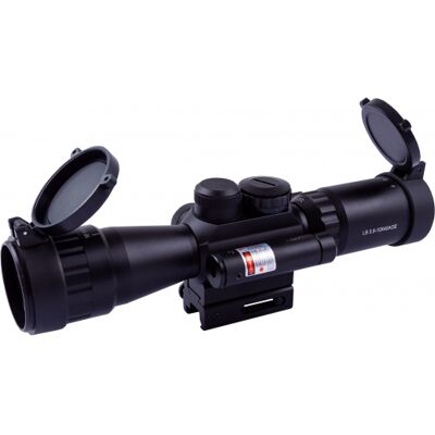 B-Optics Puškohľad s laserom 3,5-10x40 AO SFP s prísvitom červená zelená B-Optics Puškohľad s laserom 3,5-10x40 AO SFP s prísvitom červená zelená