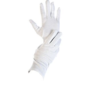 kaiserkraft Bavlnené rukavice BLANC, biela, OJ 300 párov, veľkosť 8 (M)