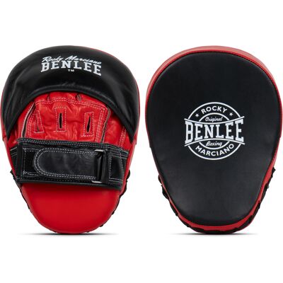 Benlee Lonsdale Leather Hook & Jab Pads (1 Pair) One Size Benlee Lonsdale Leather Hook & Jab Pads (1 Pair) One Size
