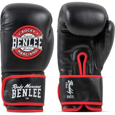 Benlee Artificial Leather Boxing Gloves Čierna 10 Oz Benlee Artificial Leather Boxing Gloves Čierna 10 Oz