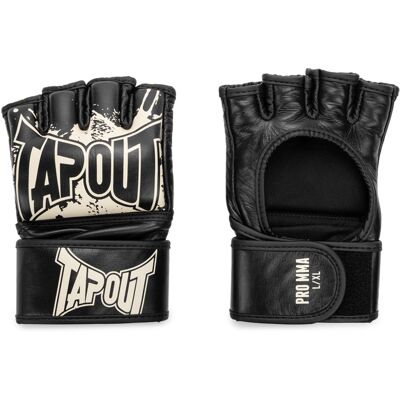 Tapout Leather Mma Pro Fight Gloves (1 Pair) Čierna M Tapout Leather Mma Pro Fight Gloves (1 Pair) Čierna M