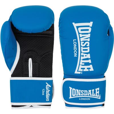 Lonsdale Artificial Leather Boxing Gloves Modrá 08 Oz Lonsdale Artificial Leather Boxing Gloves Modrá 08 Oz