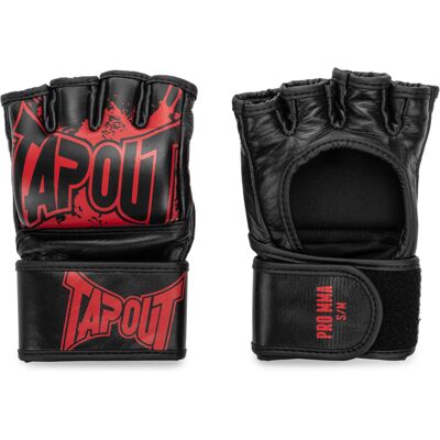 Tapout Leather Mma Pro Fight Gloves (1 Pair) Čierna M Tapout Leather Mma Pro Fight Gloves (1 Pair) Čierna M