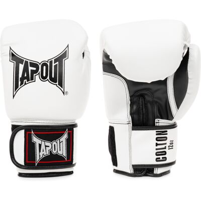 Tapout Artificial Leather Boxing Gloves (1pair) Biela 16 Oz Tapout Artificial Leather Boxing Gloves (1pair) Biela 16 Oz