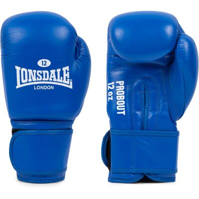 Lonsdale Contest Leather Boxing Gloves Modrá 12 Oz Lonsdale Contest Leather Boxing Gloves Modrá 12 Oz