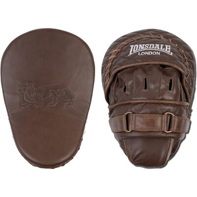 Lonsdale Leather Hook & Jab Pads (1 Pair) Hnedá One Size Lonsdale Leather Hook & Jab Pads (1 Pair) Hnedá One Size