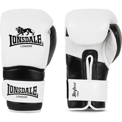 Lonsdale Leather Boxing Gloves Biela 14 Oz Lonsdale Leather Boxing Gloves Biela 14 Oz