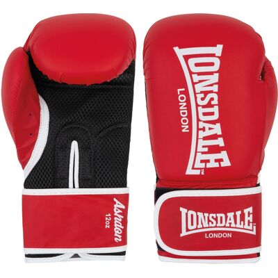 Lonsdale Artificial Leather Boxing Gloves Červená 08 Oz Lonsdale Artificial Leather Boxing Gloves Červená 08 Oz
