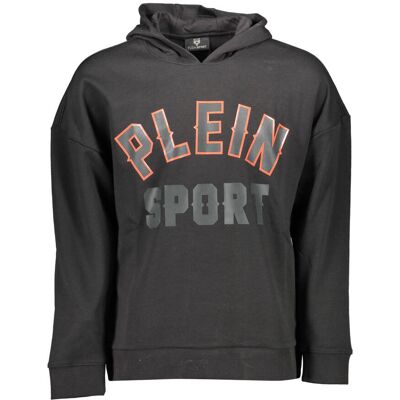 Čierna Mikina Plein Sport S Kapucňou Čierna M Čierna Mikina Plein Sport S Kapucňou Čierna M