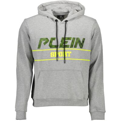 Plein Sport Mikina S Kapucňou Šedá Xxl Plein Sport Mikina S Kapucňou Šedá Xxl