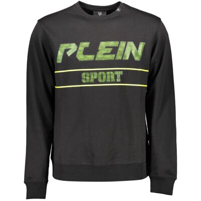 Čierna Mikina Plein Sport Bez Kapucne Čierna Xxl Čierna Mikina Plein Sport Bez Kapucne Čierna Xxl