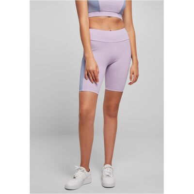 Urban Classics Women'S Color Block Cycle Lilac/violablue Shorts Šedá Xs Urban Classics Women'S Color Block Cycle Lilac/violablue Shorts Šedá Xs