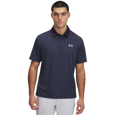 Men'S T-Shirt Under Armour Ua T2g Printed Polo Modrá S Men'S T-Shirt Under Armour Ua T2g Printed Polo Modrá S