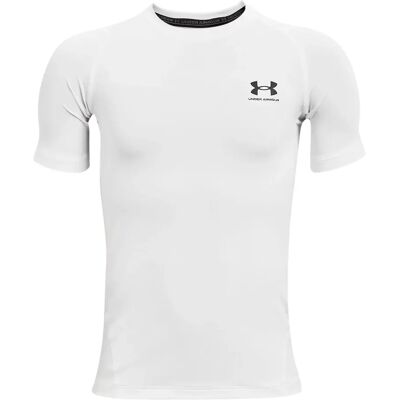 Children'S Functional T-Shirt Under Armour Hg Armour Ss Biela S Children'S Functional T-Shirt Under Armour Hg Armour Ss Biela S