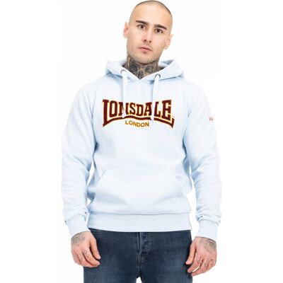 Lonsdale Men'S Hooded Sweatshirt Slim Fit Biela L Lonsdale Men'S Hooded Sweatshirt Slim Fit Biela L