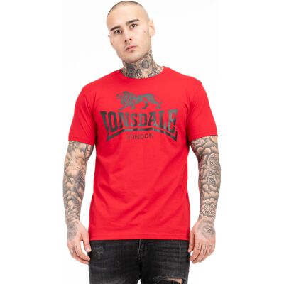 Pánske Tričko Lonsdale Červená 3xl Pánske Tričko Lonsdale Červená 3xl