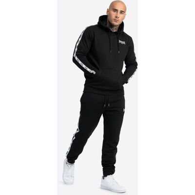 Lonsdale Men'S Hooded Tracksuit Regular Fit Čierna 3xl Lonsdale Men'S Hooded Tracksuit Regular Fit Čierna 3xl