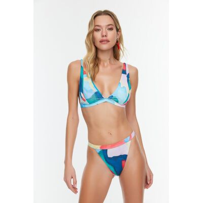 Trendyol Watercolor Effect Bikini Bottoms 34 Trendyol Watercolor Effect Bikini Bottoms 34