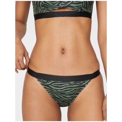 Koton Zebra Patterned Bikini Bottoms Šedá 42 Koton Zebra Patterned Bikini Bottoms Šedá 42