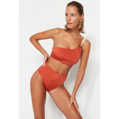 Bikiny Spodný Diel Trendyol Basic Tmavočervená 40 Bikiny Spodný Diel Trendyol Basic Tmavočervená 40
